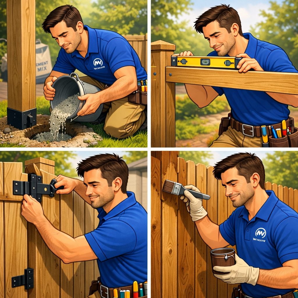 Fence installation in Oakville, Etobicoke, Mississauga and West GTA