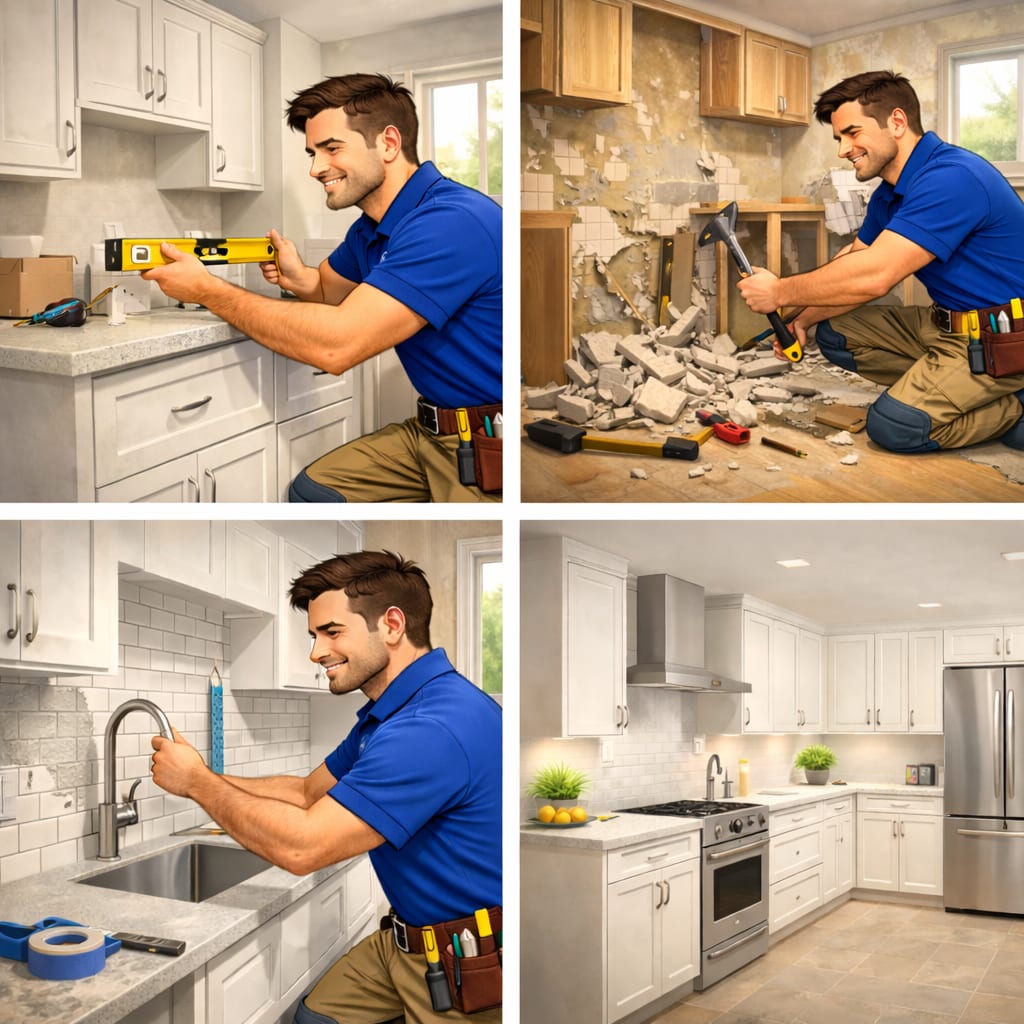 Kitchen renovation and upgrades in Oakville, Etobicoke, Mississauga and West GTA
